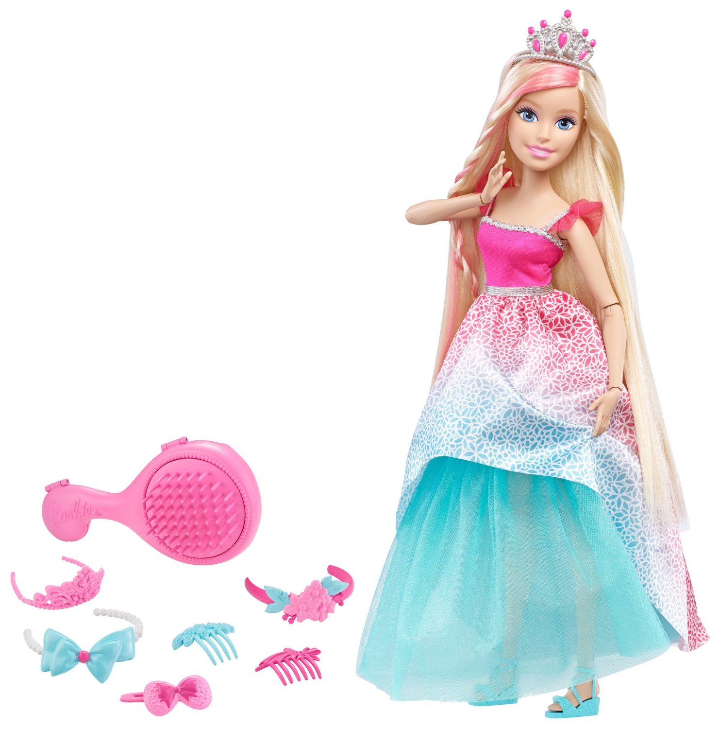 Куклы Barbie® большого размера с длинными волосами, 2 вида  